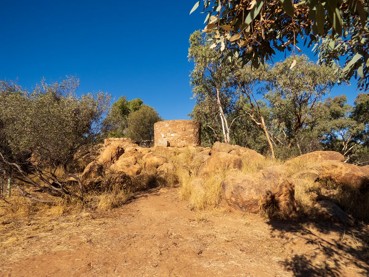 Water put Telegraph Station Alice Springs