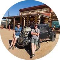 Hans en Marion 2025 in Australia