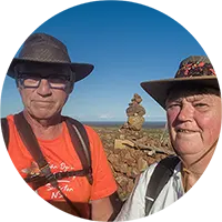 Hans en Marion 2025 in Australia