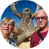 Hans en Marion 2025 in Australia