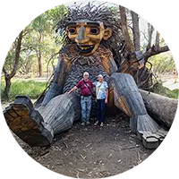 Hans en Marion 2025 in Australia