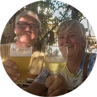 Hans en Marion 2025 in Australia