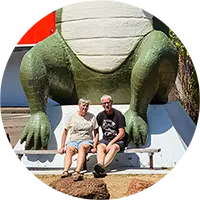 Hans en Marion 2025 in Australia