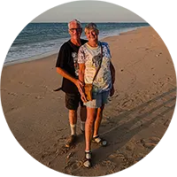 Hans en Marion 2025 in Australia