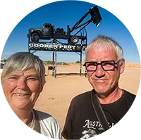Hans en Marion 2025 in Australia