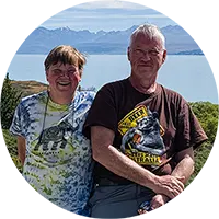 Hans en Marion 2025 in New Zealand