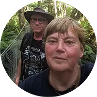 Hans en Marion 2025 in New Zealand