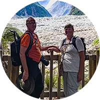 Hans en Marion 2025 in New Zealand