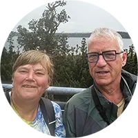 Hans en Marion 2025 in New Zealand