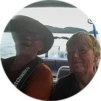 Hans en Marion 2025 in New Zealand