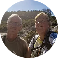 Hans en Marion 2025 in New Zealand