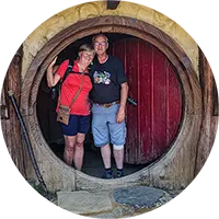 Hans en Marion 2025 in New Zealand