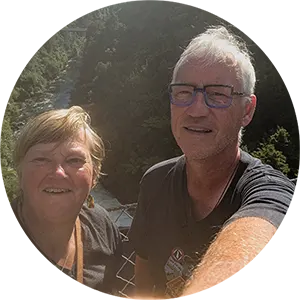 Hans en Marion 2025 in New Zealand